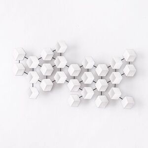 West Elm Geometric Ceramic Wall Art